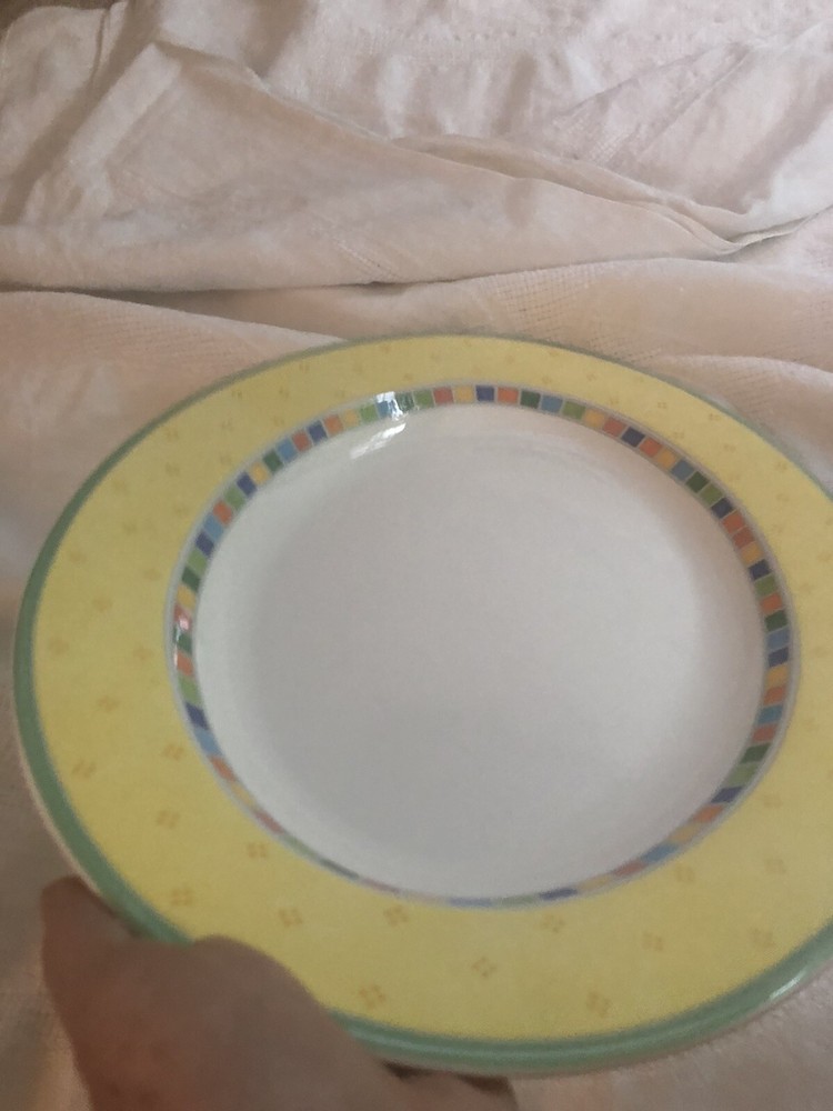 VILLEROY BOCH Twist Alea Limone Oval Serving Platter EUC