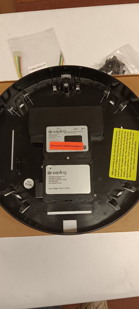 Bogen Wired Clock 12" BCAL-4BS-12R14