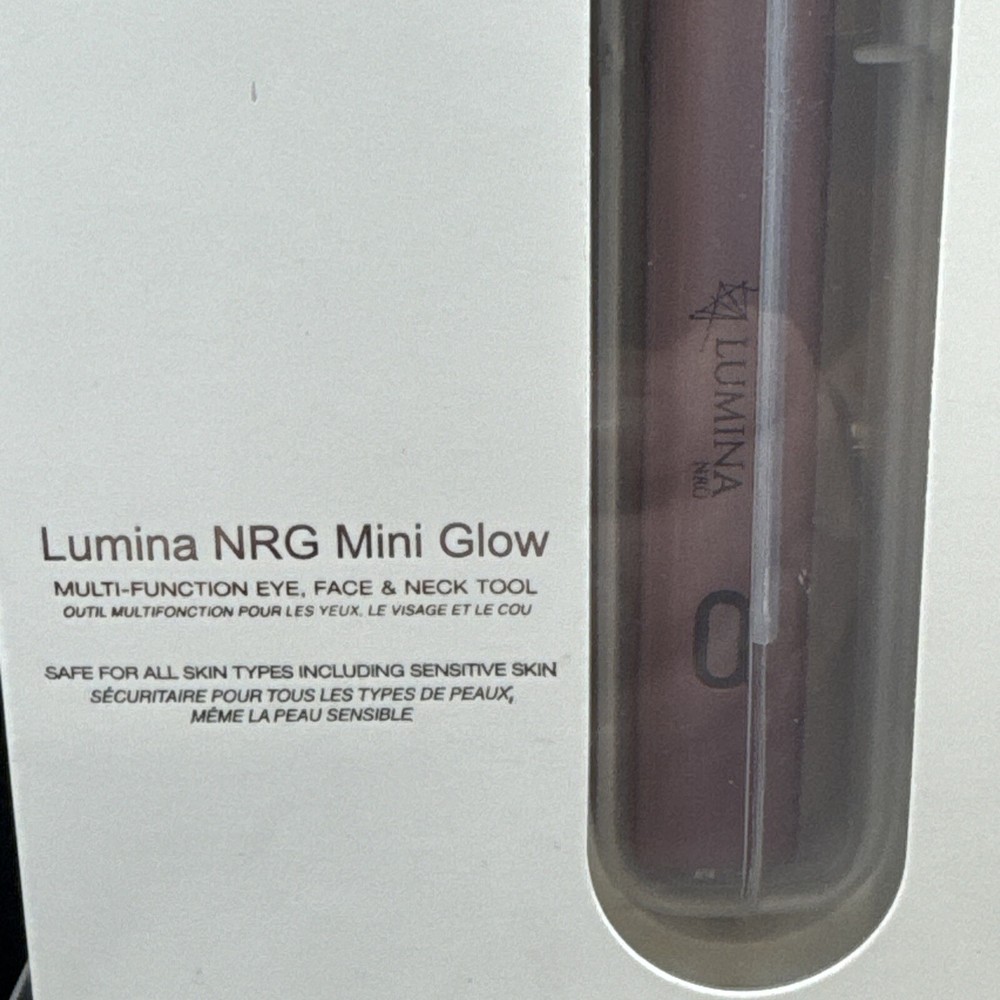 Red light Face Therapy Device Lumina NRG Mini Glow 6572 -Multi-Function Tool NIB
