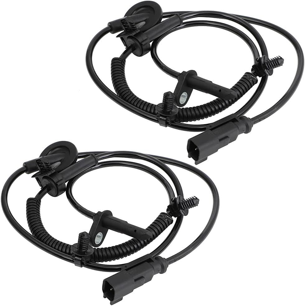 2Pcs ABS Wheel Speed Sensor Front Left+ Right For Enclave 08-17 Traverse 2009-17