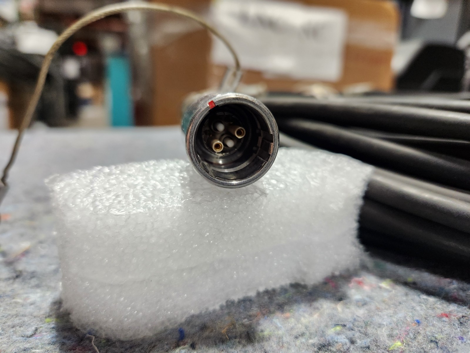 100' GEPCO HDC920 SMPTE 311M LEMO PUW/FUW High Def Camera Hybrid SM Fiber Cable