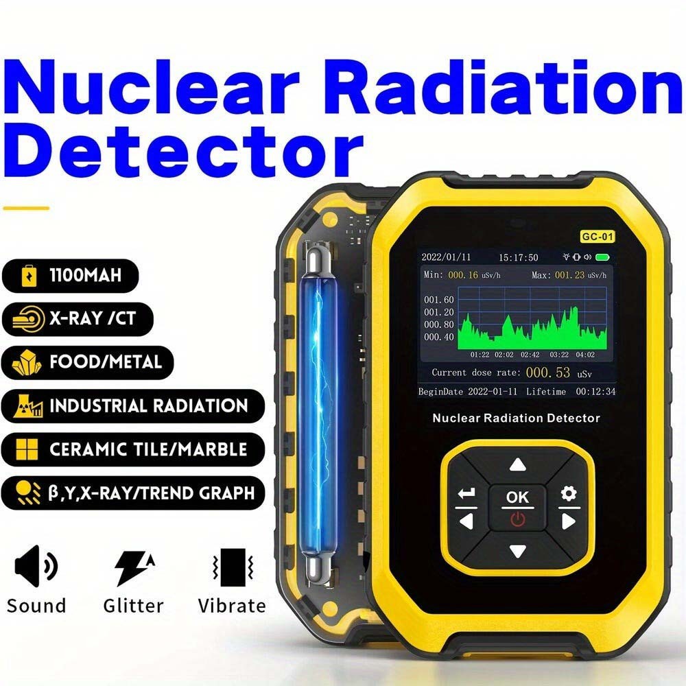 Multi-Functional Radiation Dosimeter Suitable for Ceramic Tile & Marble Testing