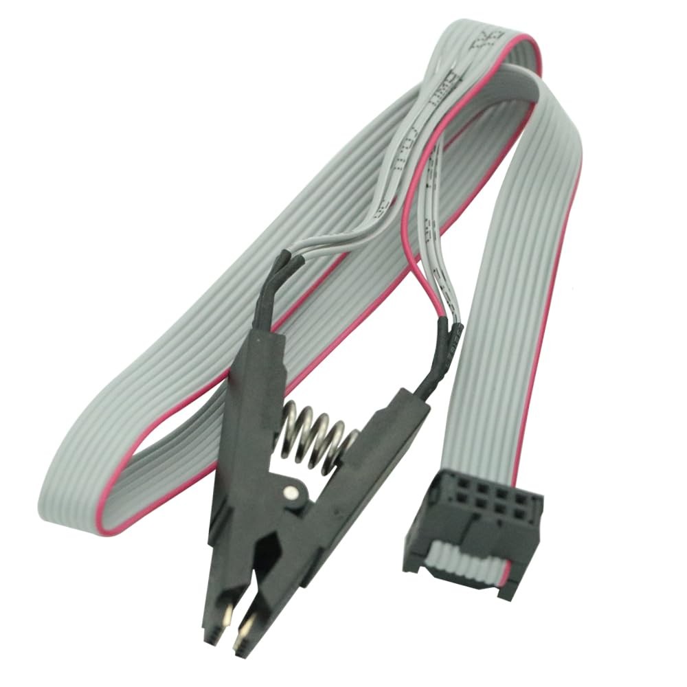 SOIC8 SOP8 Test Clip for EEPROM 93/25 /24Cx in-Circuit Programming + 2...