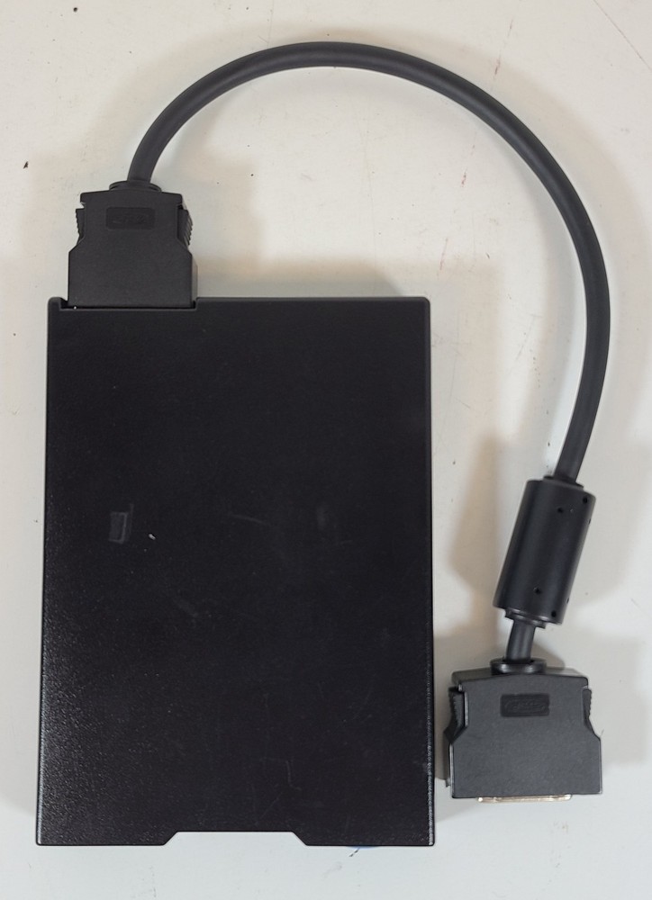 IBM ThinkPad External Floppy Disc Drive 10H3980 10H4056 + Cable Untested
