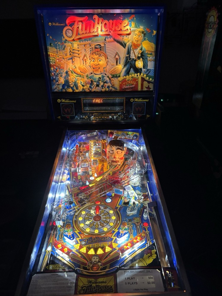 Fun House Pinball Machine By Williams Real Nice