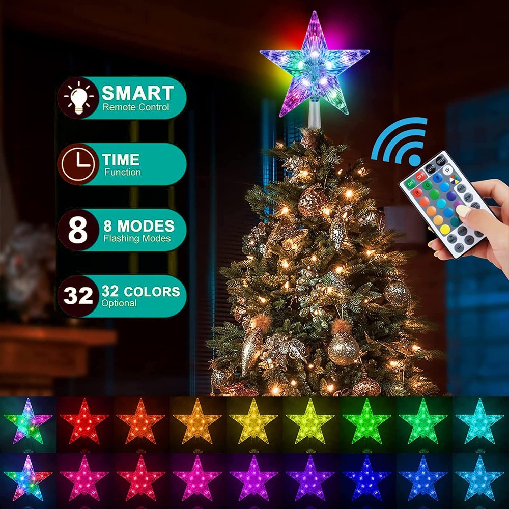 Christmas Tree Topper, FISHOPE Topper