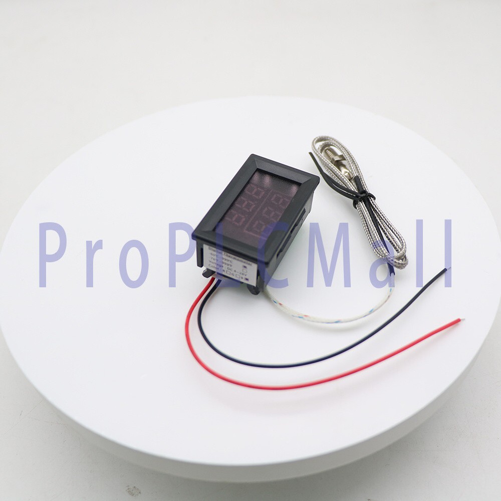 K-type Thermometer Temperature Sensor Probe Tester Fahrenheit Digital Dual LED