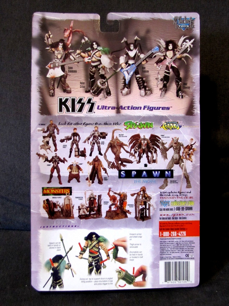 McFarlane KISS Dolls & Accessories 1997 Unopened