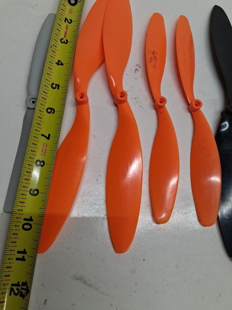 8- Various Size GWS Propellers With 3 Motor Mounts