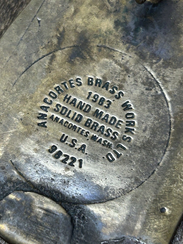 Advance Constructors 1983 Belt Buckle Upland Calif.