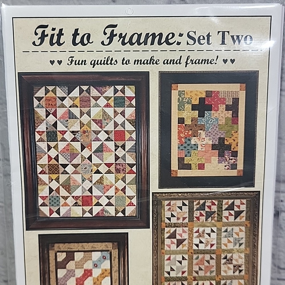 Fit to Frame Set Two Quilt Pattern by Lori Smith