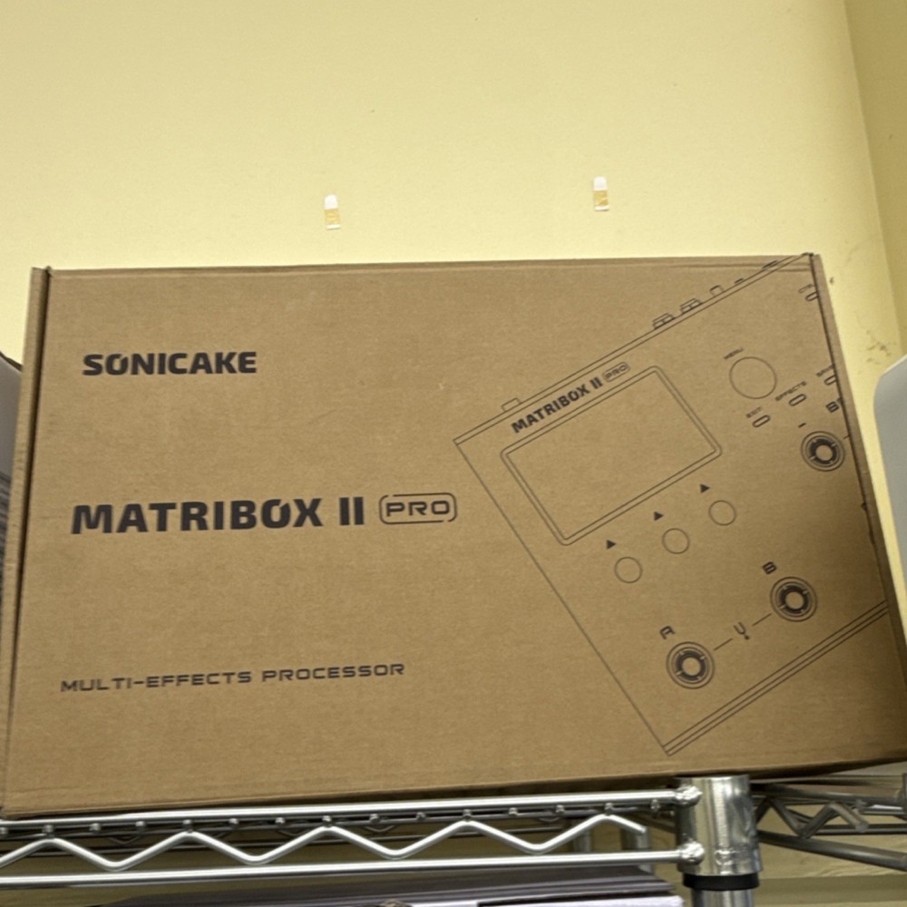 SONICAKE MATRIBOX II PRO Multi-Effects Processor for Electric Guitar