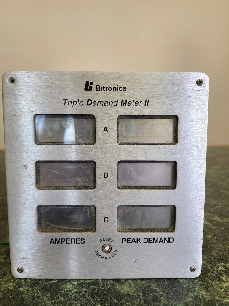 Bitronics Triple Demand Meter II ATADC2A , Ratio: CT=5/5