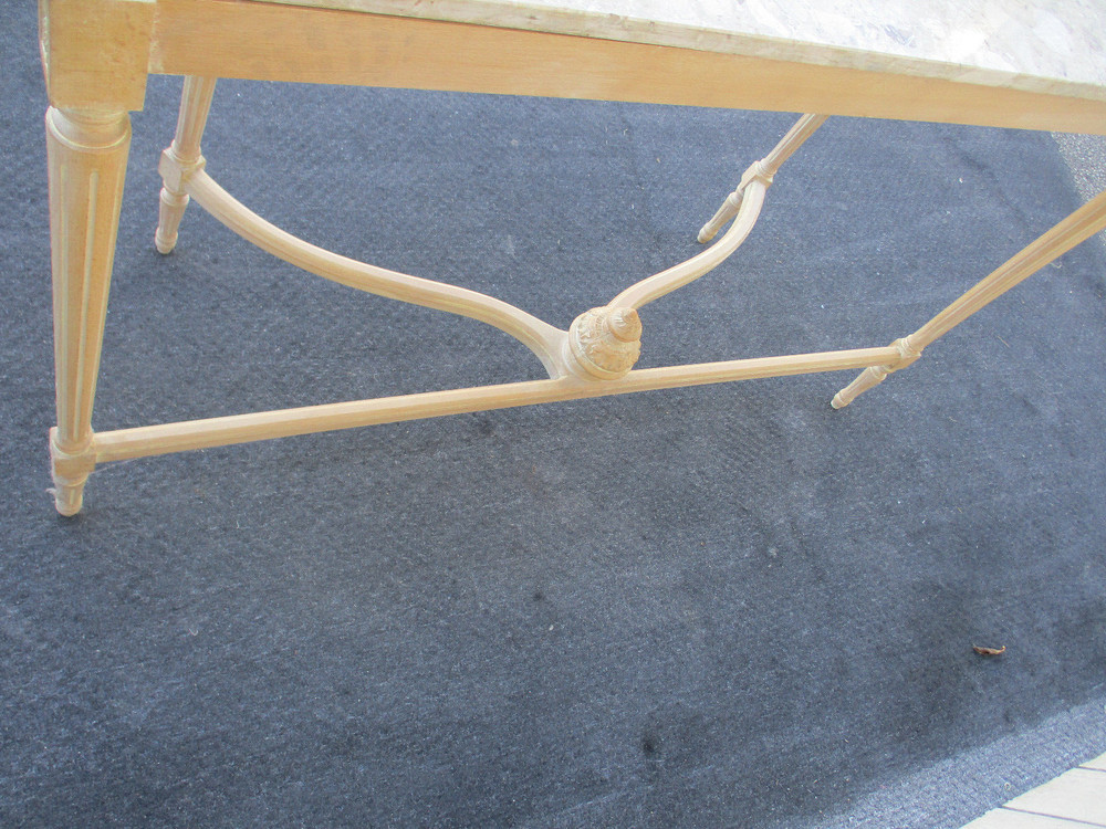 63808 Decorator Marble Top Sideboard Server Table