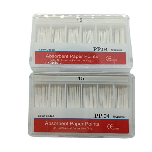 10 Dental Absorbent Paper Points Gutta Percha Points Eododontic 15-40# EODO Root
