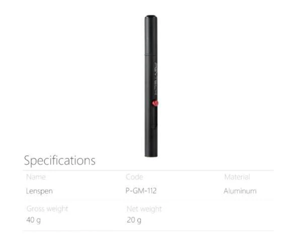 PGYTECH Lens Cleaning Pen