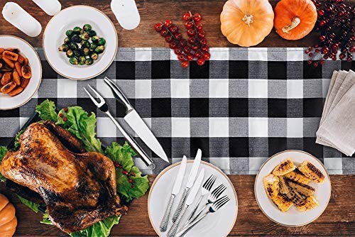 Buffalo Plaid Table Runner 14x108 Inches
