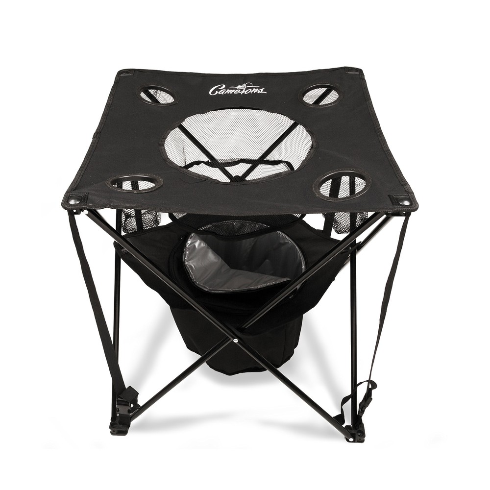 All-in-One Tailgating Table - Collapsible Folding Camping Table with Insulate...