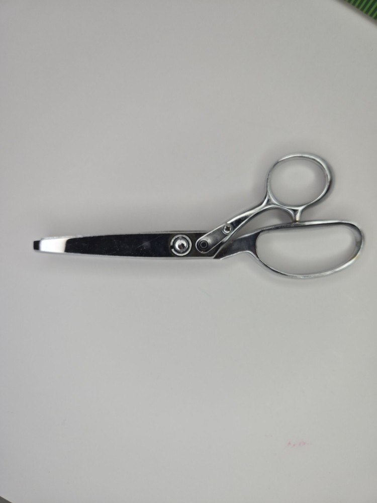ROYAL SUPREME Chrome Plated Pinking Shears Scissors