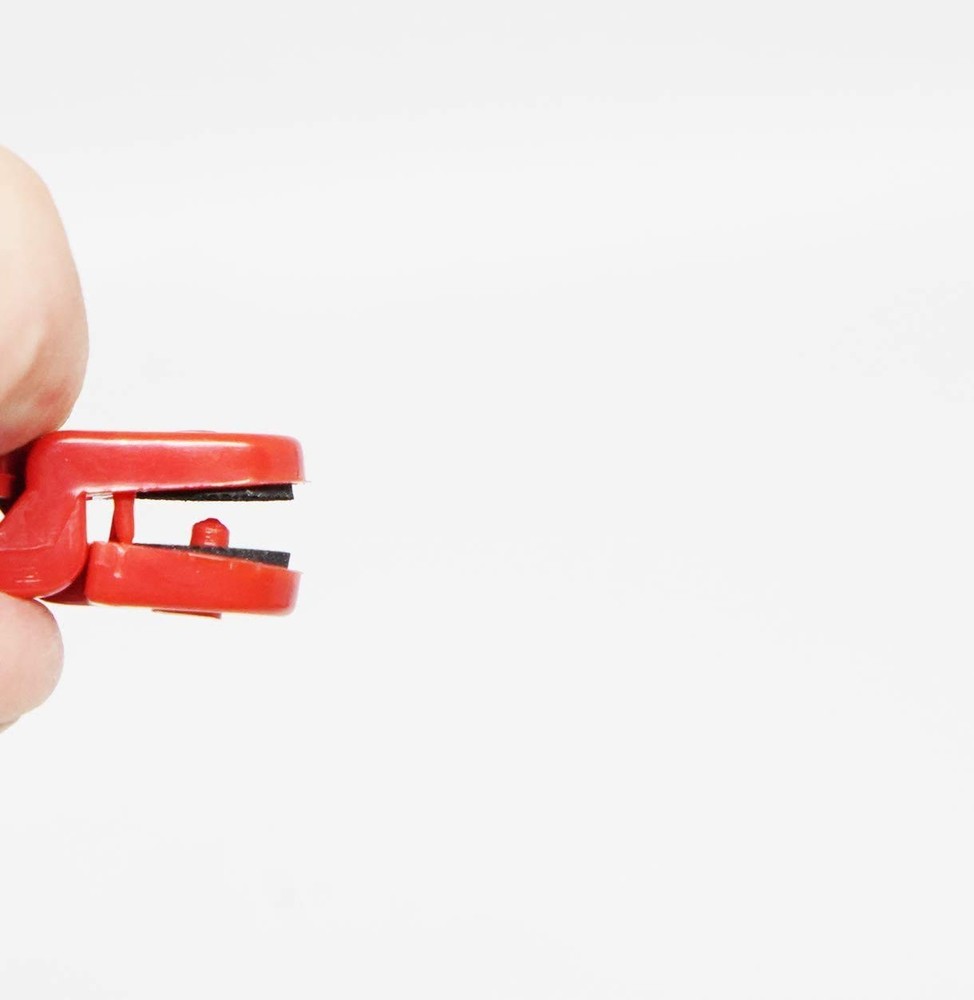 Snap Weights for trolling - Red Clip (Red- 25 Clips per Pack)