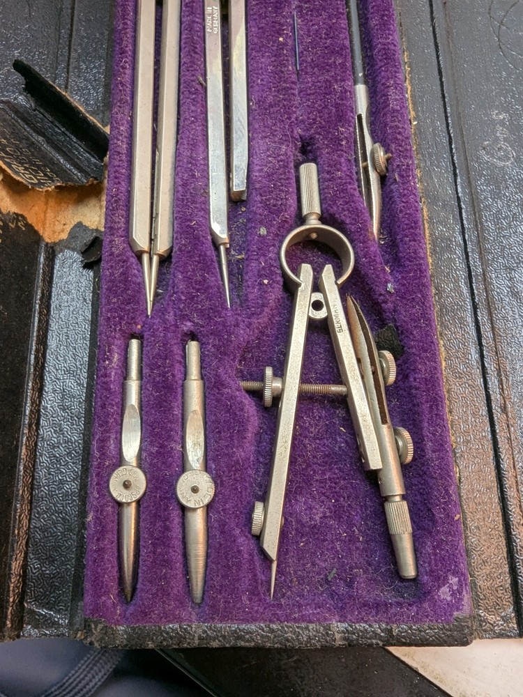 Mechanical Drawing Drafting Tool Set Graf-Apsco Made in Germany