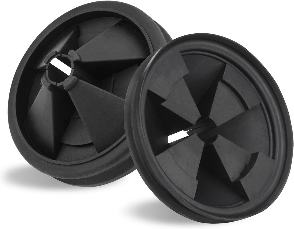 3 3/8” EPDM Splash Guards for InSinkErator Evolution - Noise Reduction (2-Pack)
