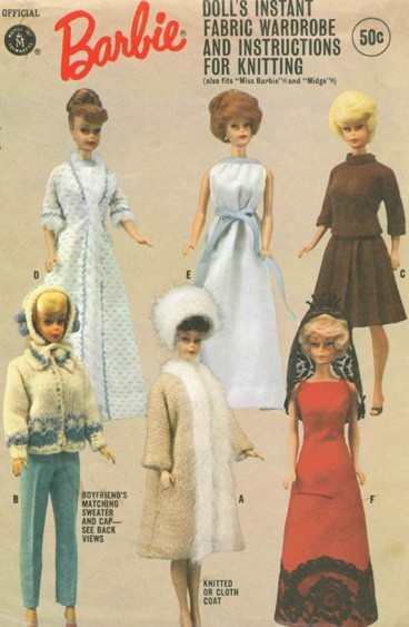 Pattern Packs For 11 1/2" Fashion Dolls Patterns #5