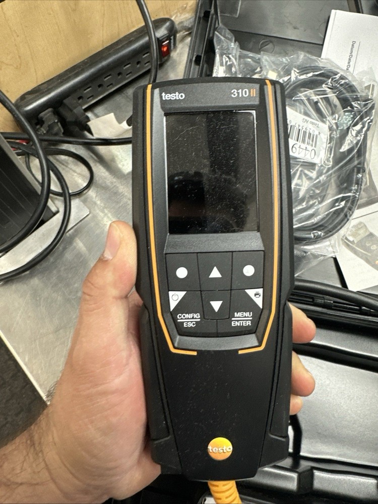 Testo 310 II Residential Combustion Analyzer Kit W/ Printer