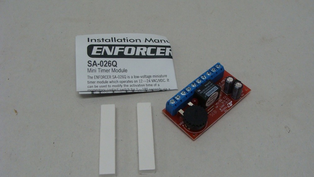 Seco-Larm Enforcer Mini Adjustable Timer Module SA-026Q NEW