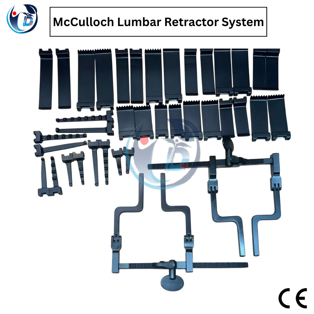 McCulloch Lumbar Retractor System Orthopedic Spine Instruments Set A+