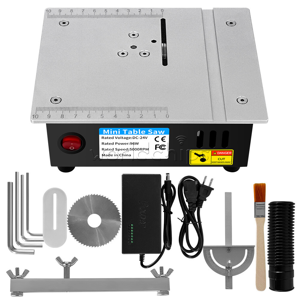 DC24V Woodworking Table Saw Electric Multi-Function Precision Cutting Machine