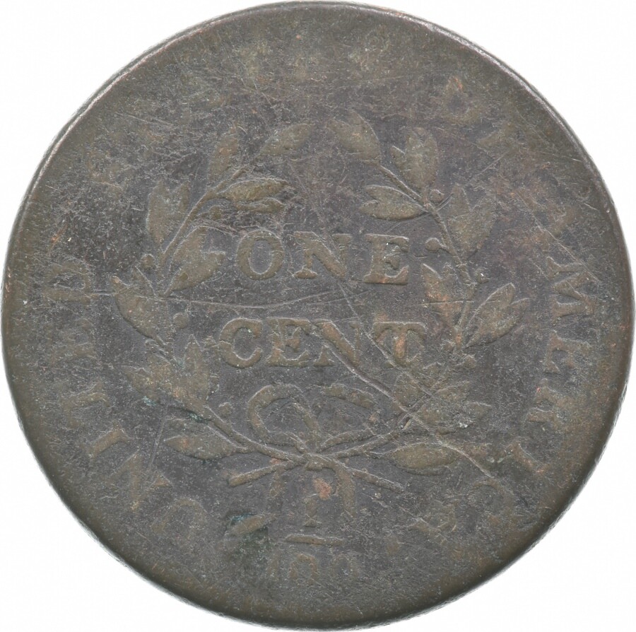 1798 Draped Bust Large Cent S.185 *8435