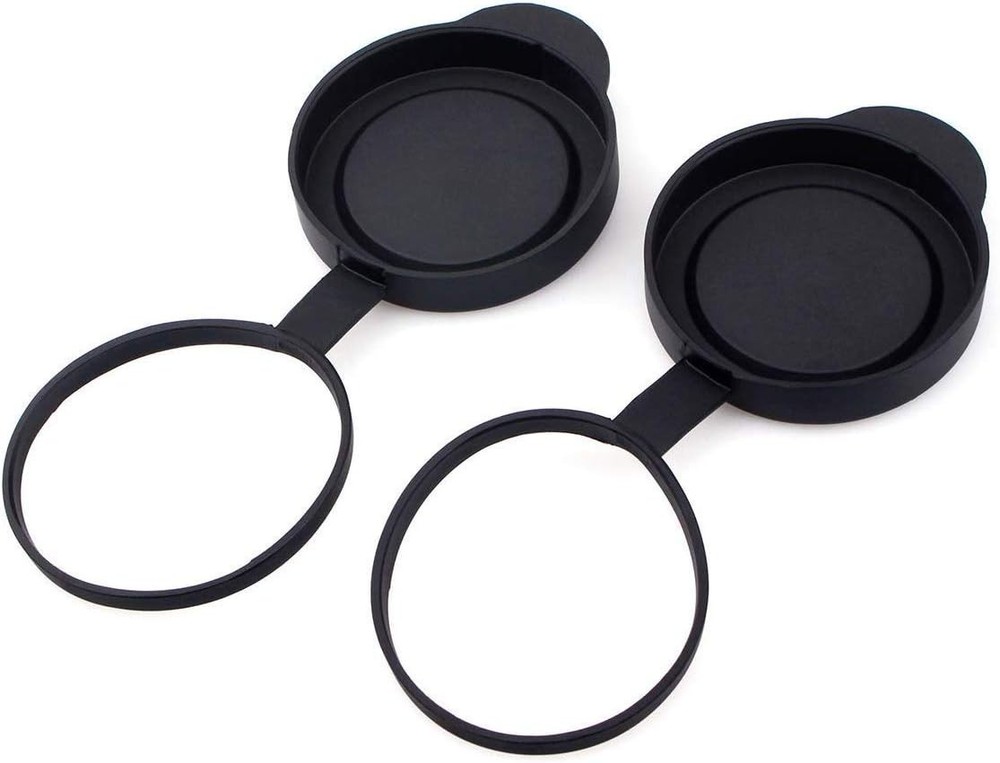 Scratch-Resistant Objective Lens Caps for 52-53mm Binoculars - Dustproof Design