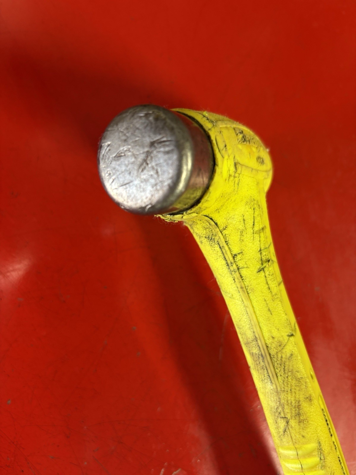 SNAP ON DEAD BLOW HAMMER HBBD16 HIVIZ Yellow