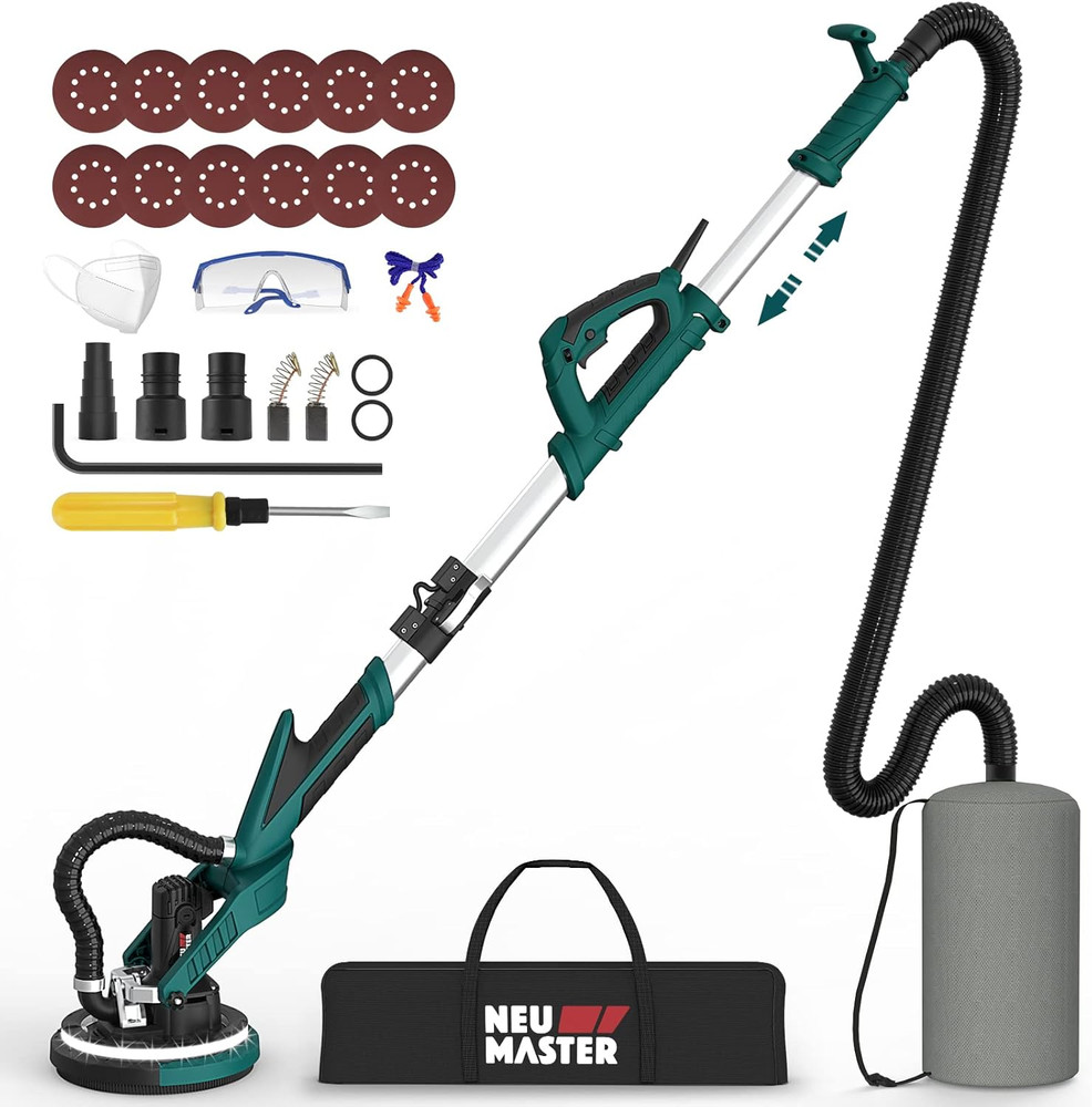 Drywall Sander, Electric Drywall Sander Variable Speed Popcorn Removal Tool with
