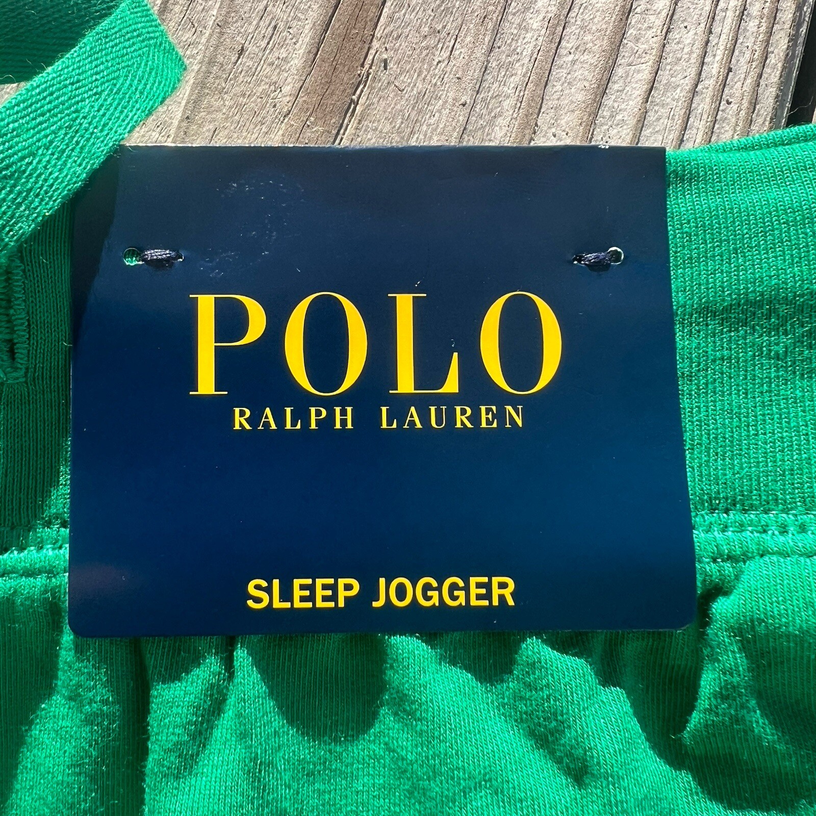 Men's Polo Ralph Lauren Lightweight Logo Sleep Jogger Pants Green
