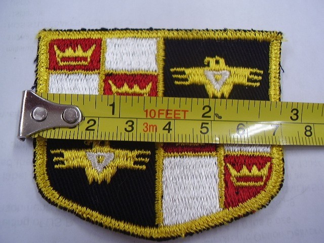 STUDEBAKER 1950'S LOGO JACKET OR HAT PATCH