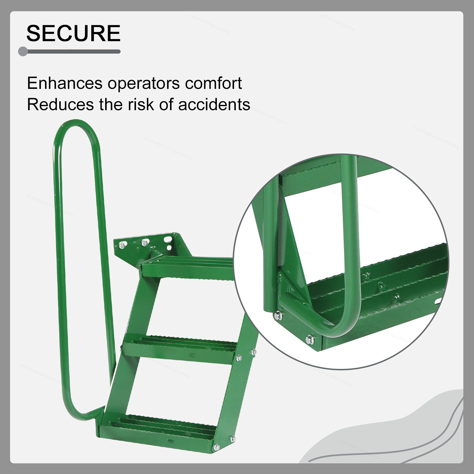 For John Deere 4050 4240 4430 4630 4440 4230 Step Stair Kit W/ LH Handrail
