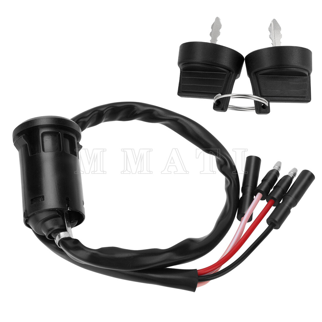 For Honda Ignition Key Switch FourTrax 300 TRX300FW 4x4 TRX300 2x4 1988 - 2000