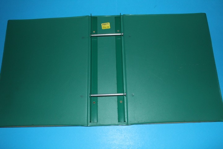 Harris Senior Statesman empty stamp binder used BlueLakeStamps Useful