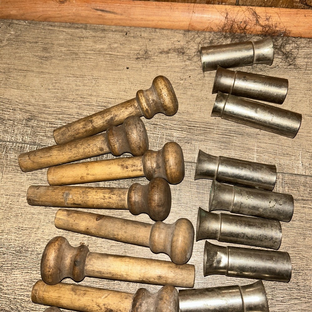 Antique 12 Gauge Hand Loading Tools For Reloading Paper Shotgun Shells