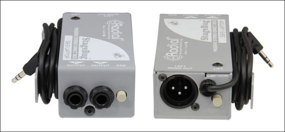 Radial Engineering Stagebug SB-5 Laptop DI