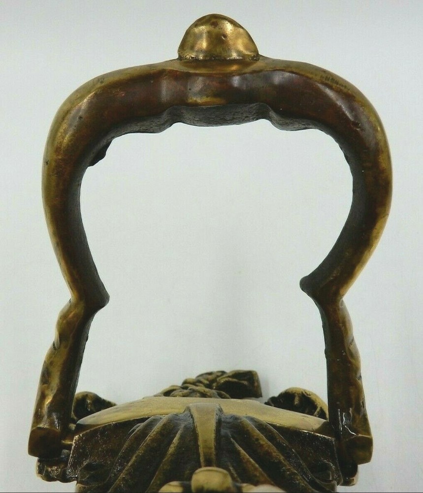 VINTAGE SOLID BRASS AMERICAN EAGLE STYLE DOOR KNOCKER (MONOGRAM-READY)