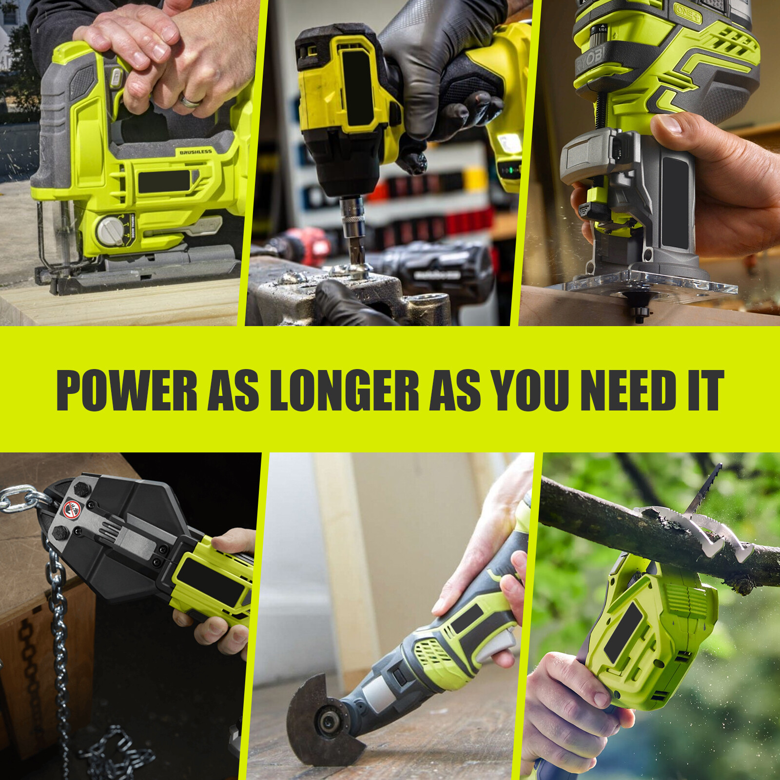 2PACK For RYOBI 18V 8.0Ah P108 High Capacity Battery 18Volt Lithium-Ion One Plus