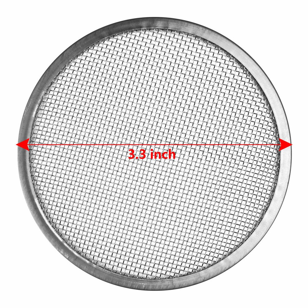 5 Steel Sprouting Lids Mesh Screen Strainer Filter Cap For Mason Jar Bottle