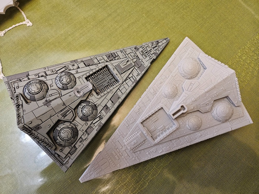 Resin Printed Star Wars Ships in Armada scale