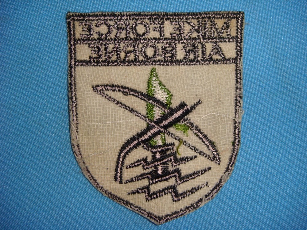 VIETNAM WAR SUBDUED PATCH, ARVN SF C-2 MSFC MIKE FORCE AIRBORNE