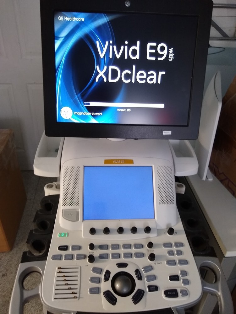 GE Vivid E9 XD Clear Echocardiograph