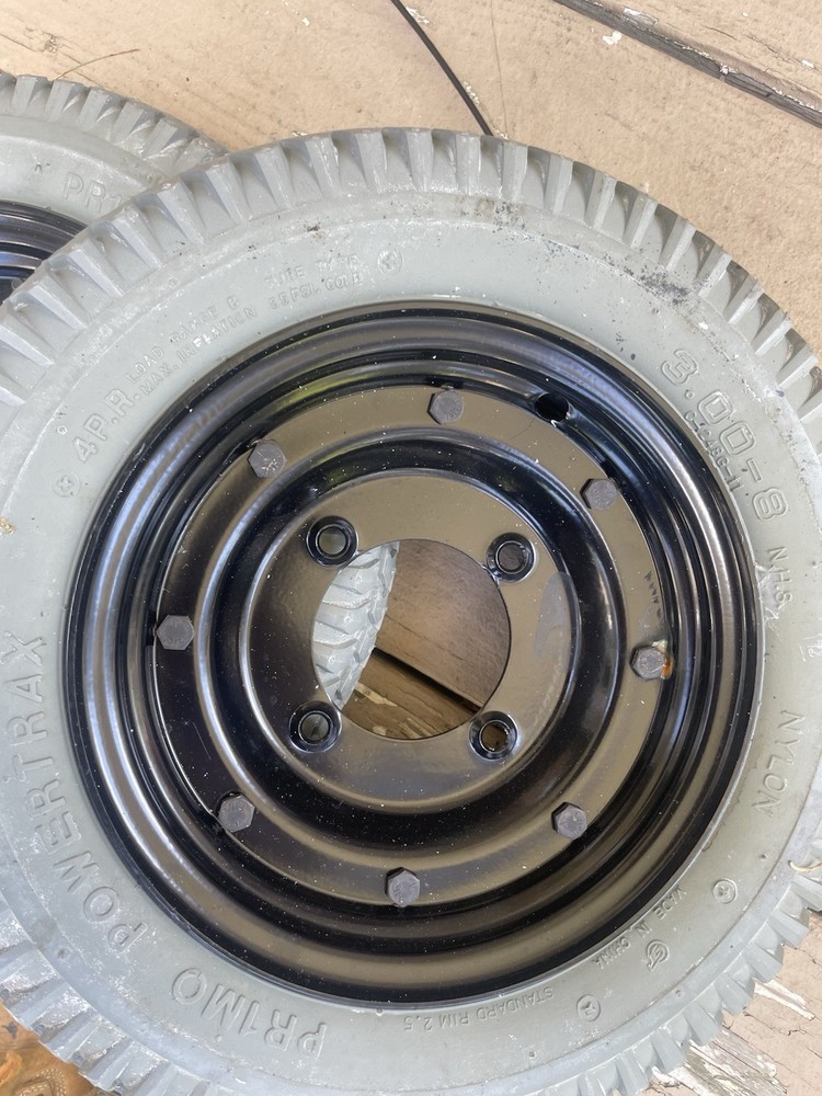 Invacare Ranger X Solid Drive Wheels 3.00-8