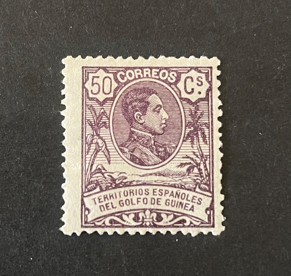 Stamps Spanish Guinea Scott #94 hinged